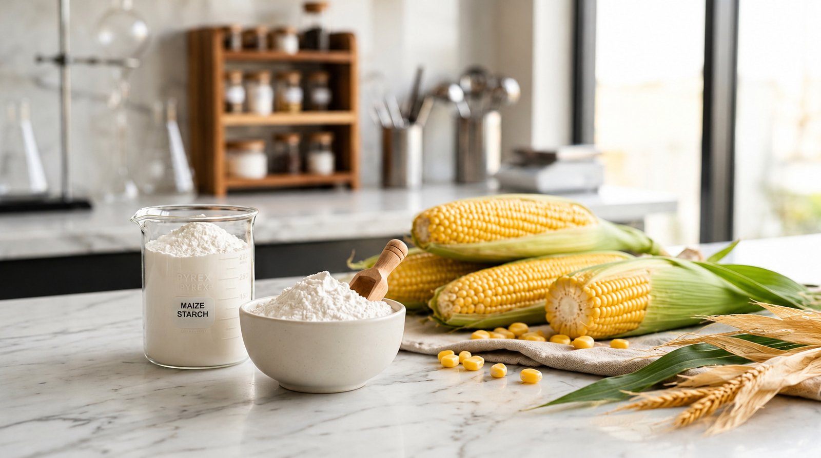 Maize Starch Powder for Food and Pharmaceutical Applications